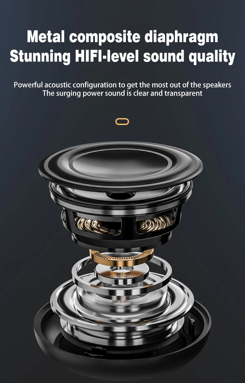 Bluetooth Speaker S16 with Loud Bass - Wireless Portable Mini Speaker for Home, Outdoor, Car Audio, High Volume  Boombox 