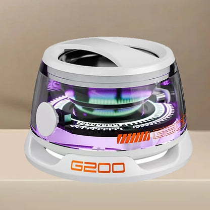 Bluetooth 5.3 Speaker Outdoor Magnetic RGB Lighting Bluetooth Speaker with RGB Color Light Multifunctional Magnetic Phone Holder