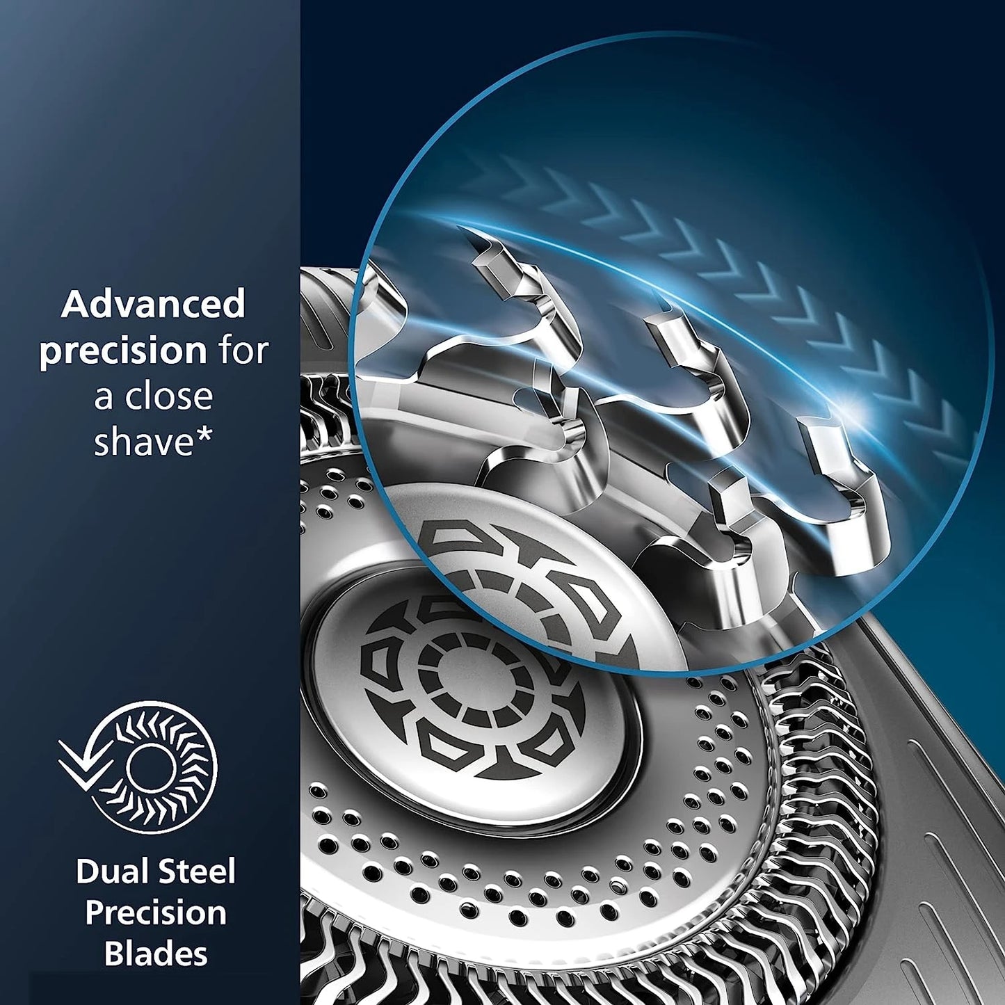 SH91 Replacement Blades For Philips Norelco Electric Shaver Series 9000 (S9xxx) S9985 S9987 SP981X,SP9820,SP986X,SP9861, SP9863