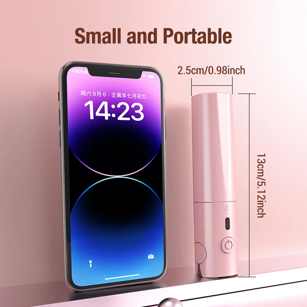 Portable Hair Straightener Mini Curling Iron Women Ceramic Straightening Styling Tools Curling and Straightened Dual-use Splint