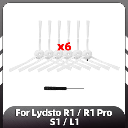 Compatible for Xiaomi Lydsto R1 / R1 Pro Robot Vacuum Replacement Spare Part Main Side Brush Hepa Filter Mop Rag Dust Bag