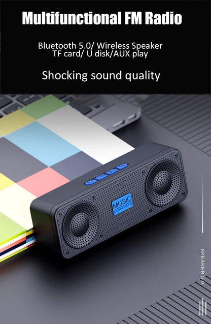 S18 Wireless Creative Bluetooth Smart Speaker Mobile Phone Audio Computer Subwoofer Outdoor Convenient Radio