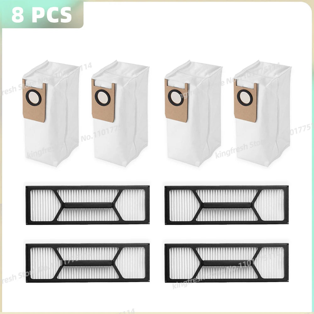 Compatible For ( Eufy Omni S1 Pro / Omni S1 ) Vacuum Parts Main Roller Side Brush Mop Cloth HEPA Filter Dust Bag Accessories