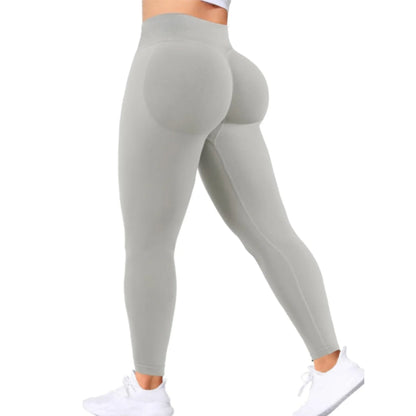 Women Gym Yoga Exercise Pants High Waist Sexy Peach Hip Elastic Tights Running Exercise Yoga Underpants