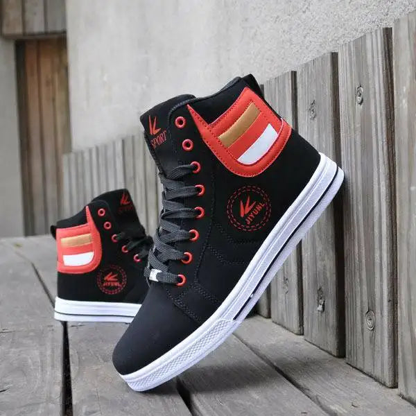 Big Size 39-48 Men's Casual Shoes New High top Sneakers Fashion Designer Platform Flats Shoes Outdoor Tennis Training Shoes Men