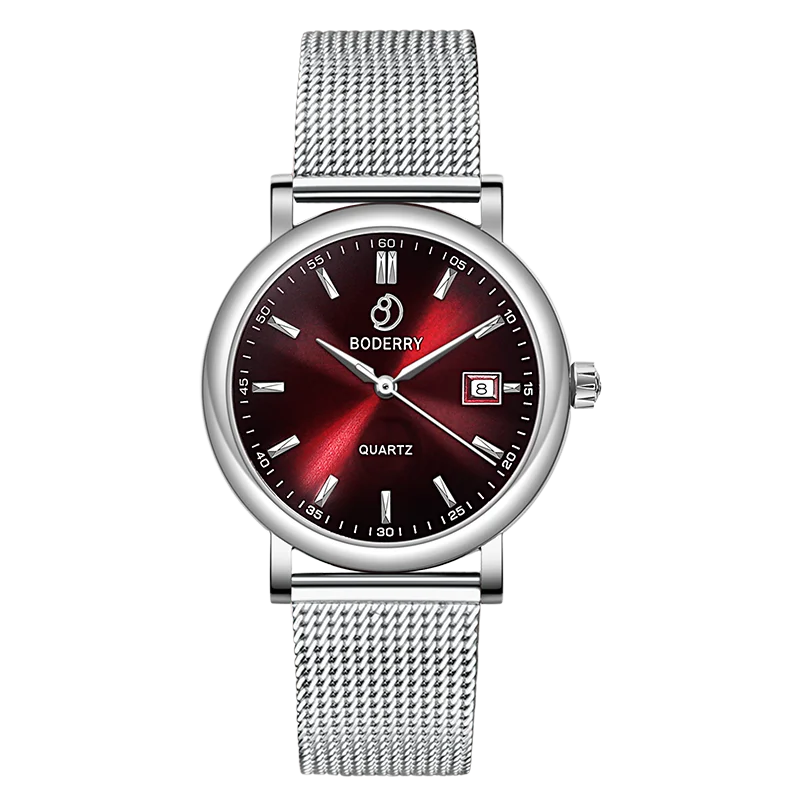 Boderry Women Swiss Quartz Luxury Watches Top Brand Business Elegant Ladies Watch Female Wristwatch Clock Reloj Mujer