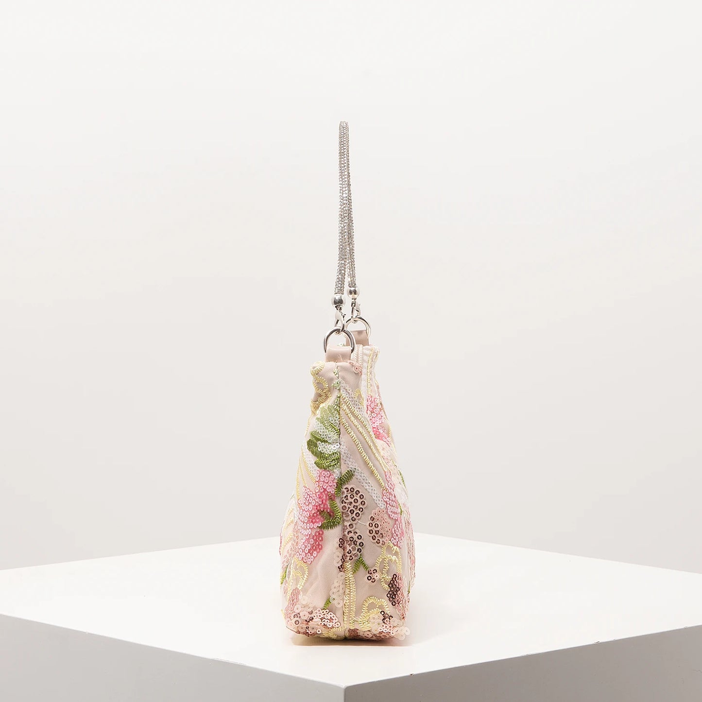 Floral Bag，Bridal Patry，Sequin Bag，Premium Style  Shoulder Bag For Women，Prom Accessories，Wedding Items，Bag For Women Elegant