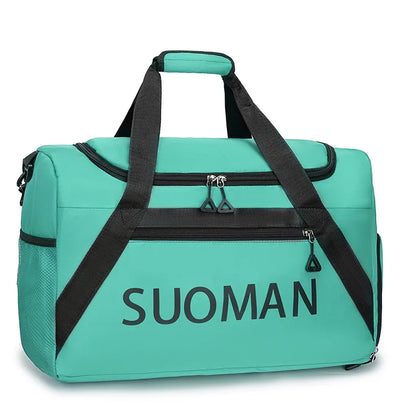 Fitness Handbag Gym Sport Tote Bag Large Capacity Shoulder Portable Luggage Bag Outdoor Travel Storage Women's Crossbody Bag