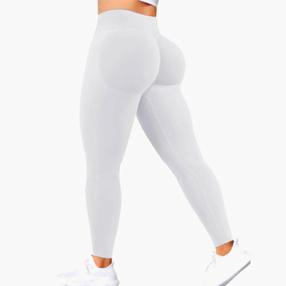 Women Gym Yoga Exercise Pants High Waist Sexy Peach Hip Elastic Tights Running Exercise Yoga Underpants