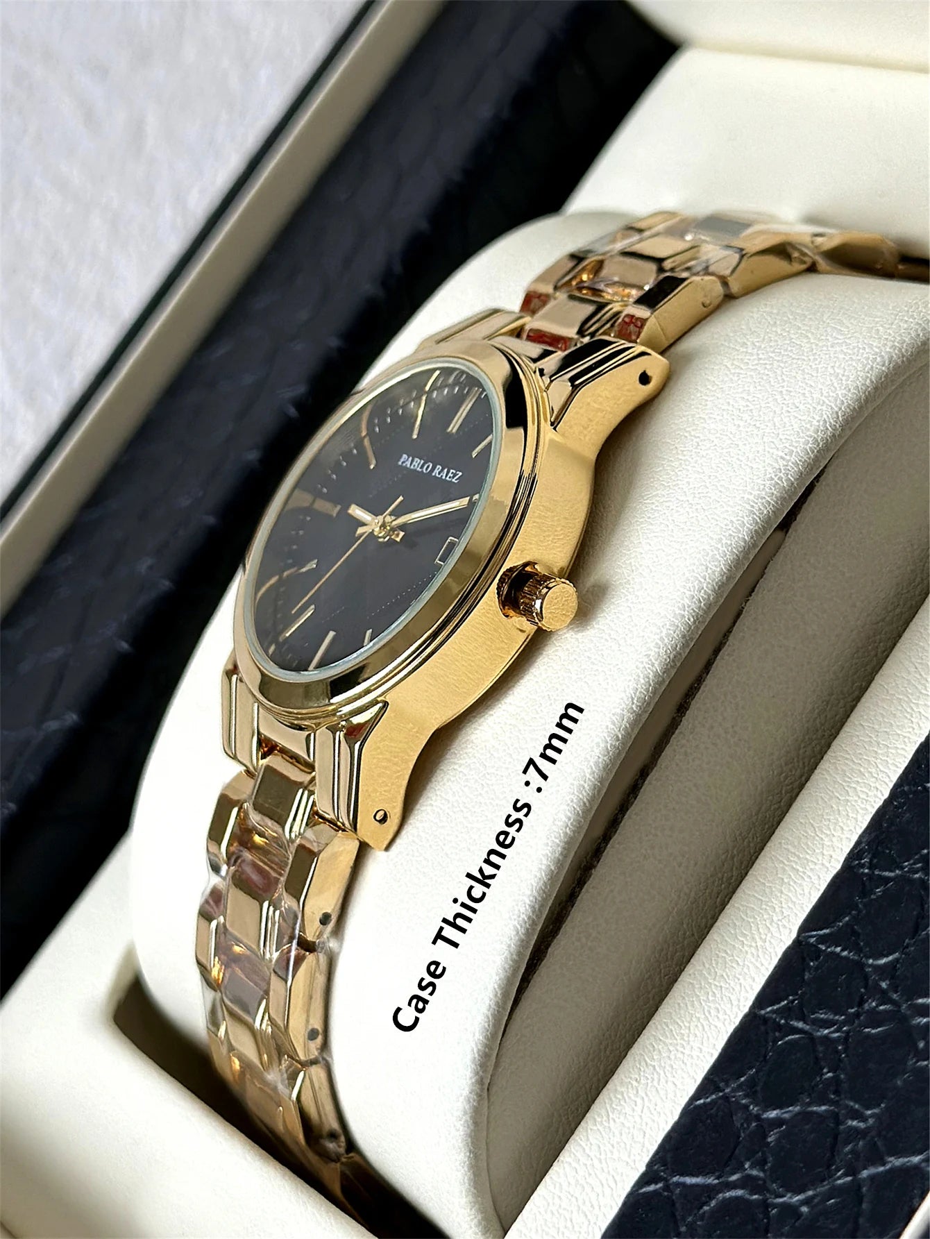 PABLO RAEZ New Creative Women Clocks Top Fashion Popular Quartz Lady Dress Watch Relogio Feminino Steel Wristwatches Reloj Mujer