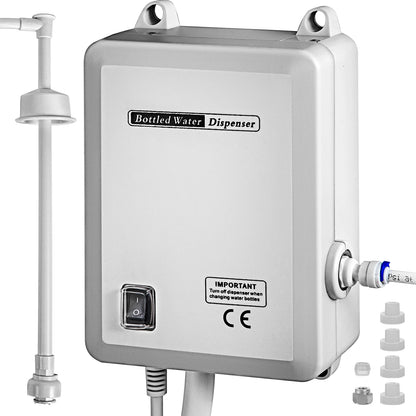 SucceBuy Water Bottle Dispenser Pump System Filter Softener Single/Double Pipe Reverse Osmosis Equipment Refrigerator Ice Maker