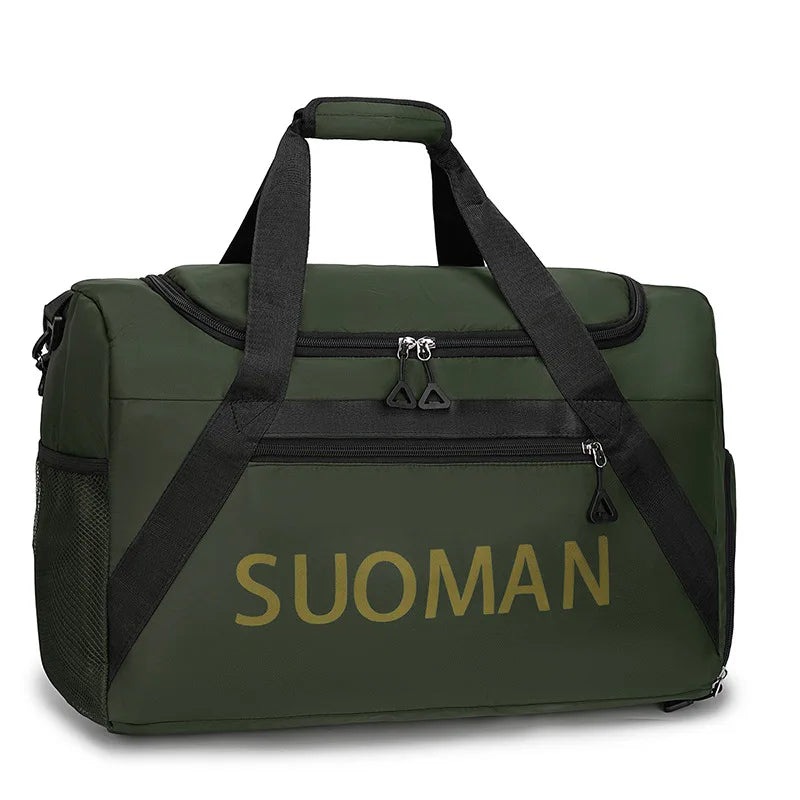 Fitness Handbag Gym Sport Tote Bag Large Capacity Shoulder Portable Luggage Bag Outdoor Travel Storage Women's Crossbody Bag