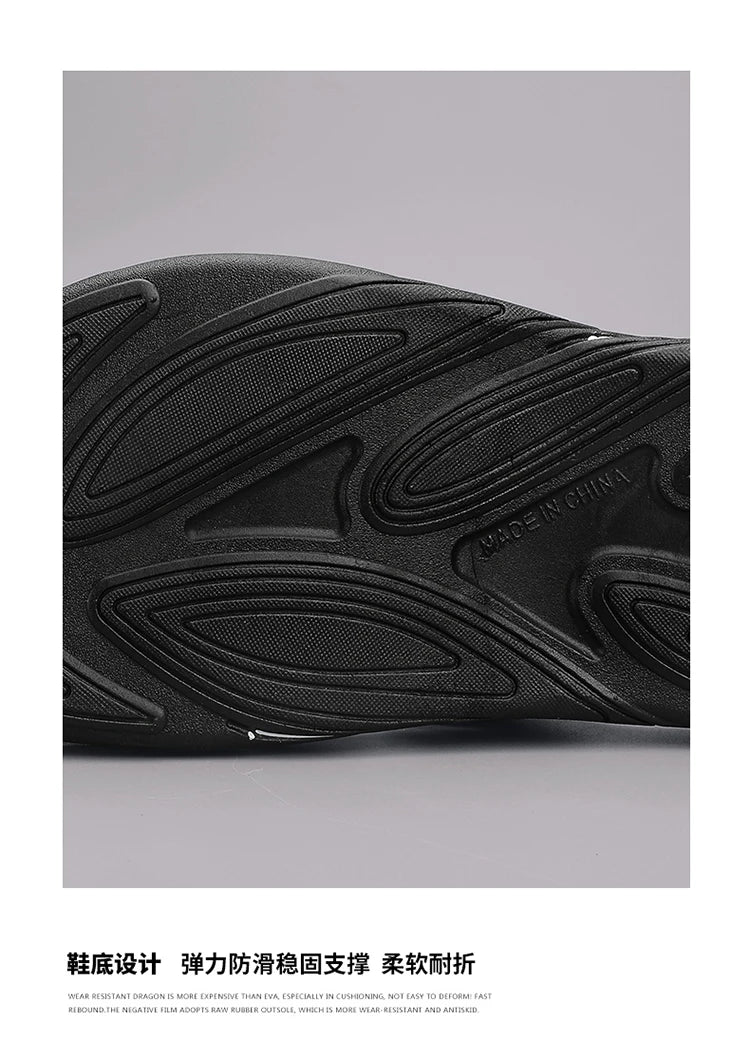 2023 Summer Flip Flops Men Beach Sandals Anti-slip Breathable Casual Men Beach Slippers Outdoor Big Size 45