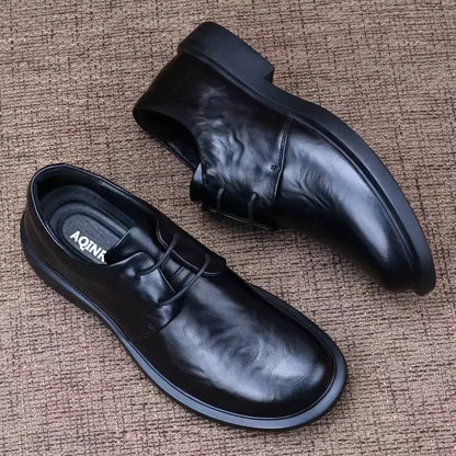 Handmade New British Classic Business Causal Leather Shoes For Men's Black Hombre Daily Teenagers Dress Banquet Ceremony Loafers