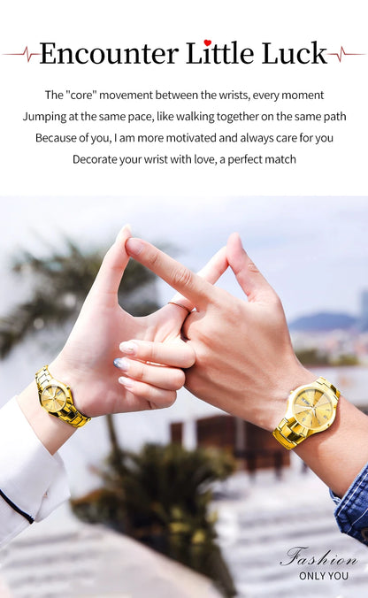 OLEVS 8697 Luxury Elegant Quartz Women's Watch Tungsten Steel Strap Fashion Waterproof Calendar Diamond dial Women's Watch