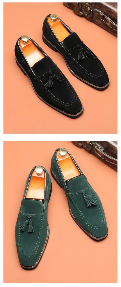 Men's Casual Business Shoes Mens Classic British Style Penny Loafers Moccasins Fashion Party Wedding Flats for Men