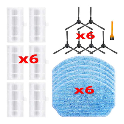 For MAMNV ZCWA ONSON BR150/BR151 MANVINS G20 /  Kabum Smart 100 / Midea VCR04W / IRBIS Bean 0121 Side Brush Cloths Filter Parts