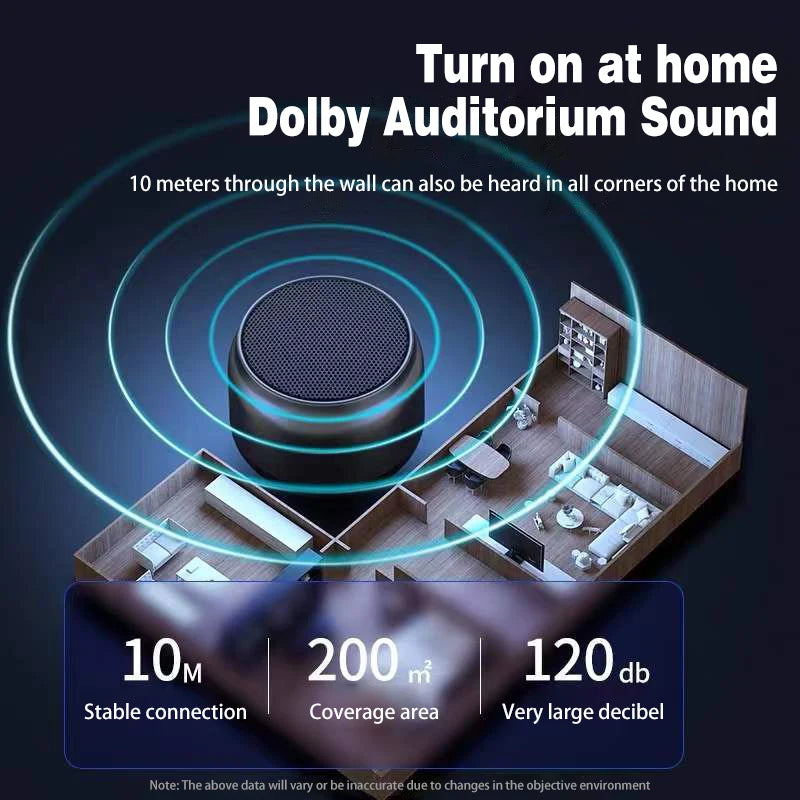 Bluetooth Speaker S16 with Loud Bass - Wireless Portable Mini Speaker for Home, Outdoor, Car Audio, High Volume  Boombox 