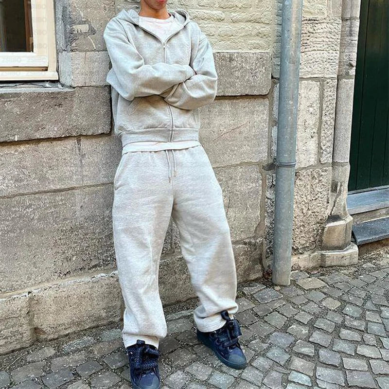 2024 Y2K Creative Print Hoodie Women Men Punk Gothic Oversized Sweatshirt Streetwear Hip Hop Casual Pockets Hooded Pullover Pant