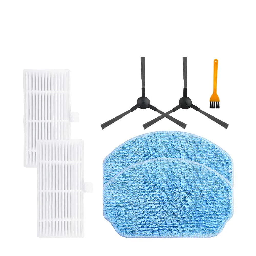 For MAMNV ZCWA ONSON BR150/BR151 MANVINS G20 /  Kabum Smart 100 / Midea VCR04W / IRBIS Bean 0121 Side Brush Cloths Filter Parts