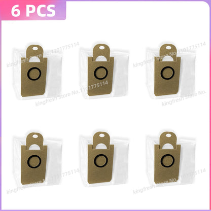 Fit For (Proscenic X1/ X1S, Proscenic 950R / V10R, iHome AutoVac Luna Pro, iHome AutoVac Eclipse Pro) Parts Side Brush Dust Bag