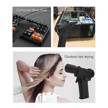 Electric Dust Blower Multifunctional Electric Air Duster Long Endurance Efficient 200000RPM for Lens for Computer for Outdoor