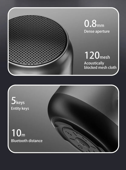 Bluetooth Speaker S16 with Loud Bass - Wireless Portable Mini Speaker for Home, Outdoor, Car Audio, High Volume  Boombox 