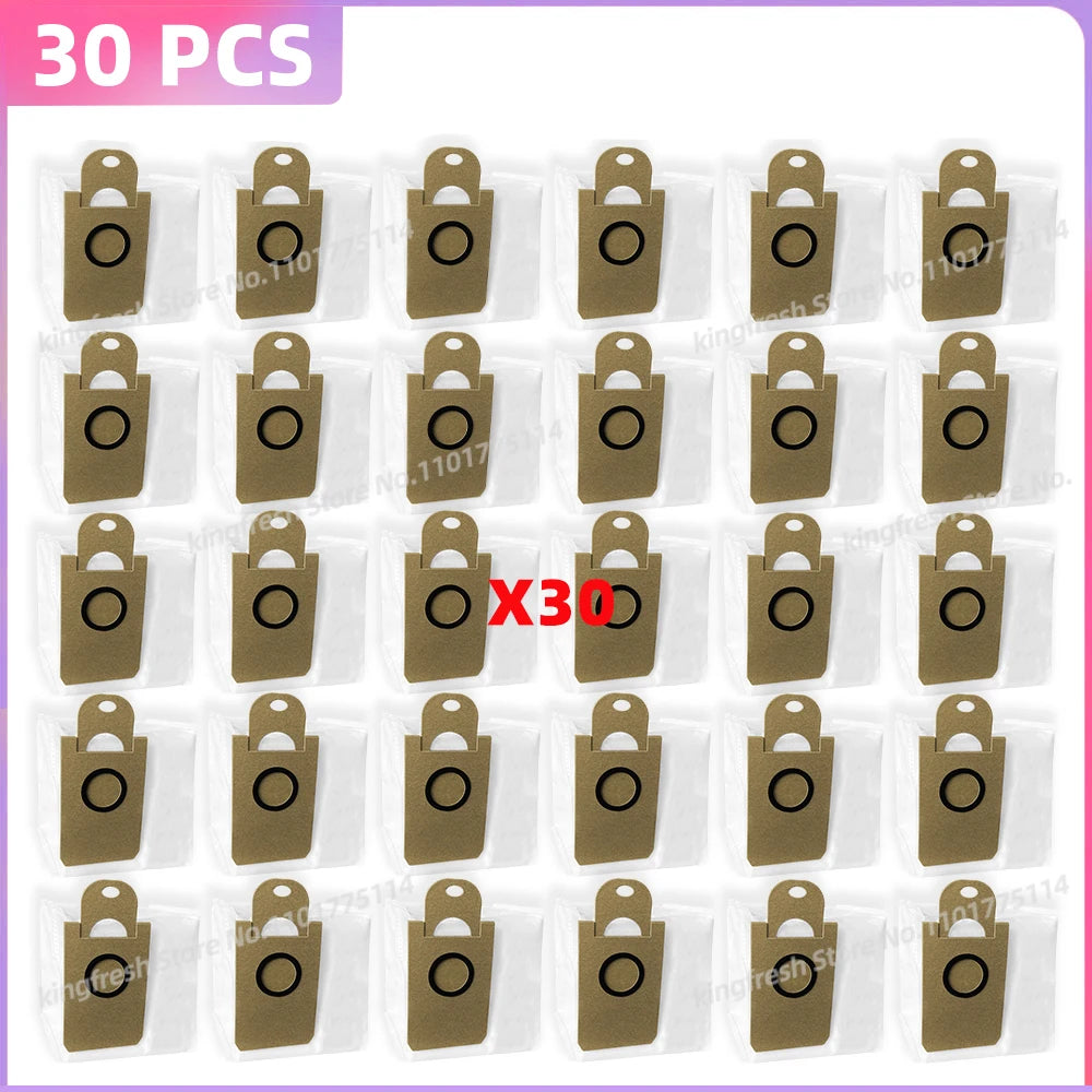 Fit For (Proscenic X1/ X1S, Proscenic 950R / V10R, iHome AutoVac Luna Pro, iHome AutoVac Eclipse Pro) Parts Side Brush Dust Bag