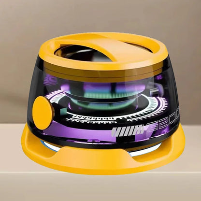 Bluetooth 5.3 Speaker Outdoor Magnetic RGB Lighting Bluetooth Speaker with RGB Color Light Multifunctional Magnetic Phone Holder