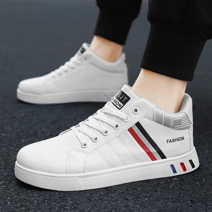 Fashion Men's Casual Shoes Autumn High-Top Vulcanized Shoes for Mens Non-Slip Wear-resistant Men Sneakers Winter Tenis Masculino