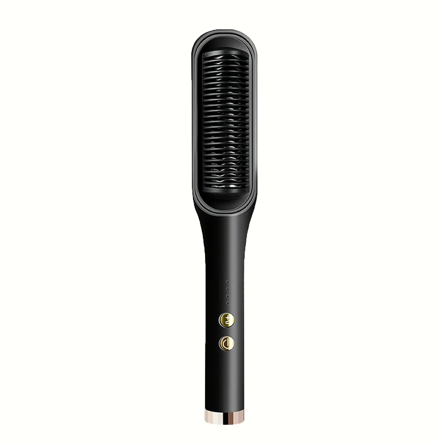 Hair straightener brush, fast ceramic heating, hot air comb, portable heating hair straightener, home and travel salon