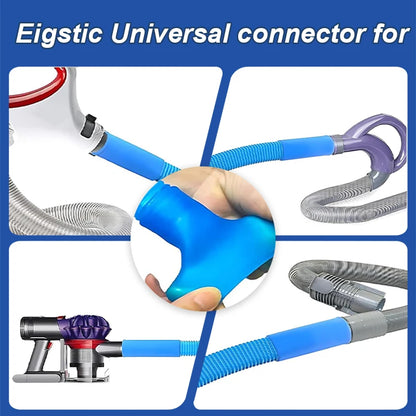 1pcs Upgraded Dryer Vent Cleaner Kit: Universal Vacuum Hose Attachment for Lint Removal Fits All Vacuums Deep Cleaning Brush for