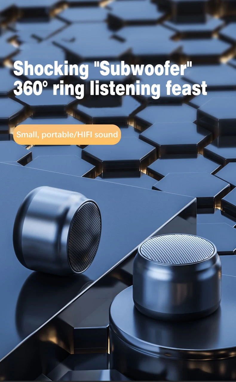 Bluetooth Speaker S16 with Loud Bass - Wireless Portable Mini Speaker for Home, Outdoor, Car Audio, High Volume  Boombox 