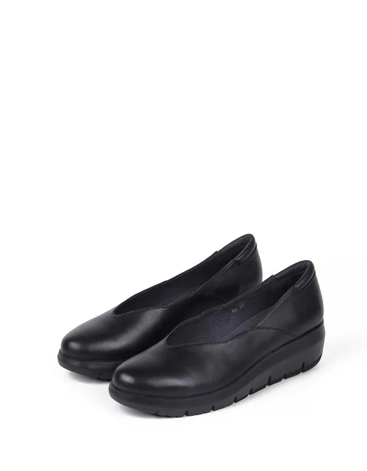 Women Fashion Wedge Heel Pumps 2025 Spring Summer Lightweight Platform Loafers Woman Soft Sole Comfort Casual Shoes Plus Size 42