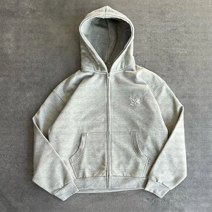 2024 Y2K Creative Print Hoodie Women Men Punk Gothic Oversized Sweatshirt Streetwear Hip Hop Casual Pockets Hooded Pullover Pant