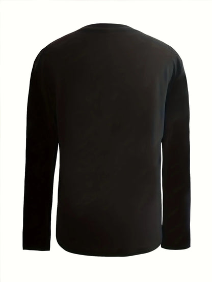 100% pure cotton women's spring and autumn loose and comfortable NEW YORK letter pattern printed long sleeved round neck T-shirt