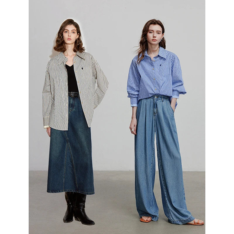 TOYOUTH Women Blouse Shirt 2025 Spring New Shirt 8512036