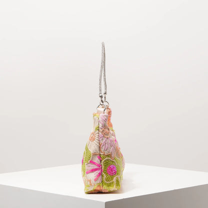 Floral Bag，Bridal Patry，Sequin Bag，Premium Style  Shoulder Bag For Women，Prom Accessories，Wedding Items，Bag For Women Elegant