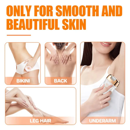 Kemei KM-7102 Electric Hair Removal Device Women's Shaver Personal Hair Removal Device Hair Puller Hair Removal Artifact white