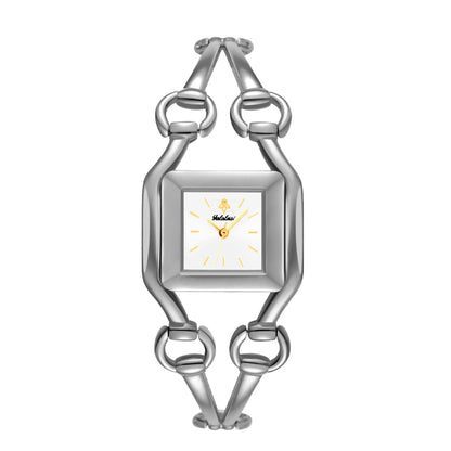 YaLaLuSi Newest Ladies Quartz Watches Women's Small Watches Luxury Casual Fashion Bracelet Including Tools Gold-Green