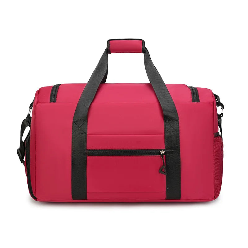 Fitness Handbag Gym Sport Tote Bag Large Capacity Shoulder Portable Luggage Bag Outdoor Travel Storage Women's Crossbody Bag