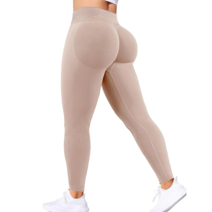 Women Gym Yoga Exercise Pants High Waist Sexy Peach Hip Elastic Tights Running Exercise Yoga Underpants