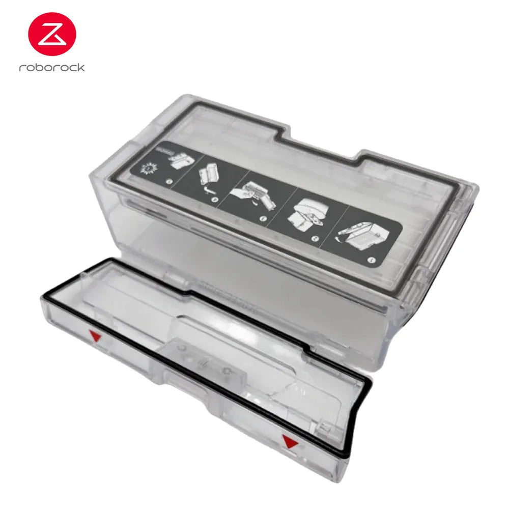 Original Roborock S8 Dustbin 400ml Capacity Accessories For Roborock S8 Robot Vacuum Cleaner Dust Box Global Version Spare Parts