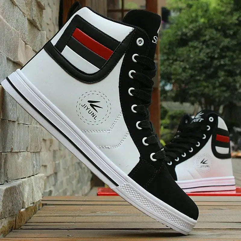 Big Size 39-48 Men's Casual Shoes New High top Sneakers Fashion Designer Platform Flats Shoes Outdoor Tennis Training Shoes Men