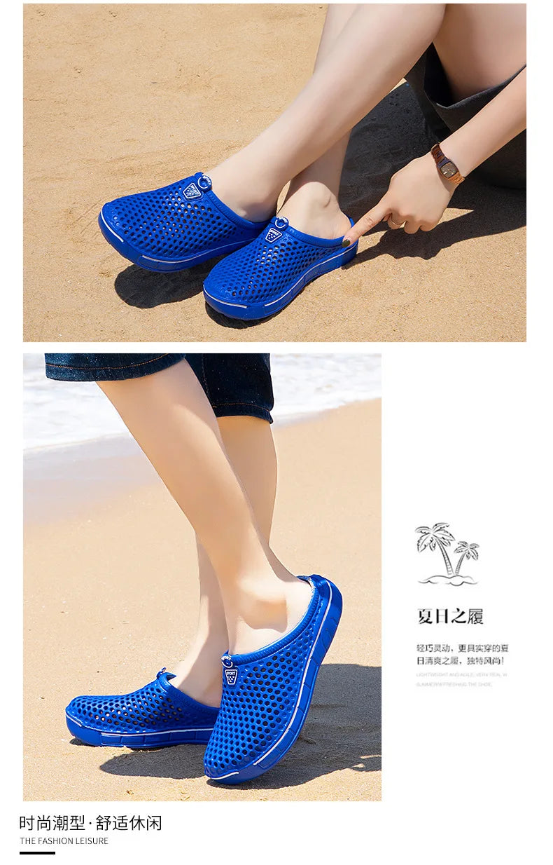 Home Indoor Couple Slippers 2022 Men and Women  Shoes Summer Sandals Fashion Breathable Beach Sandals Sport Sandals
