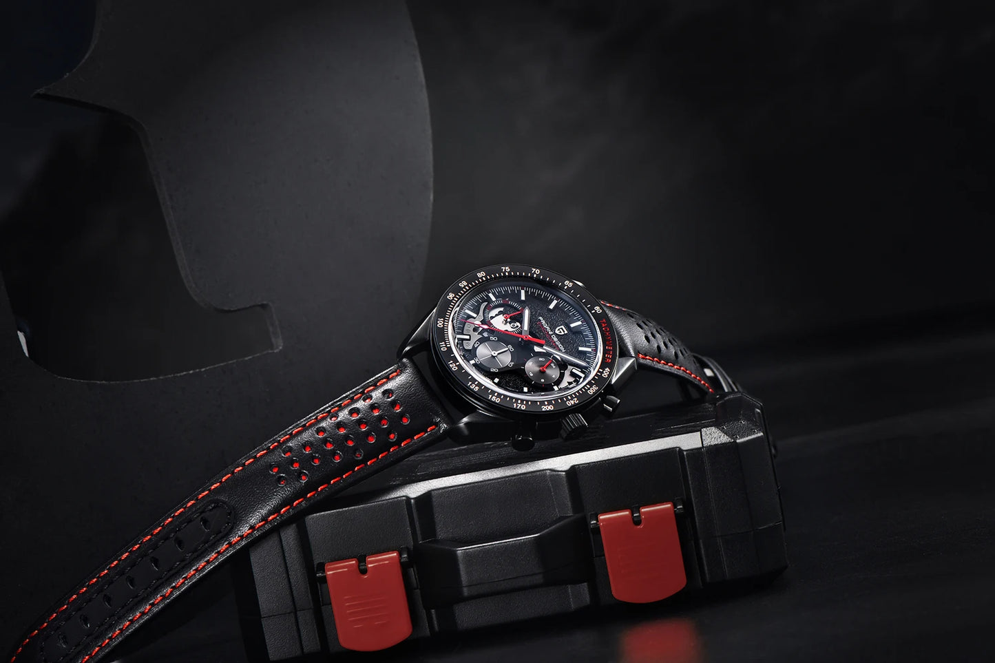 2025 New PAGANI DESIGN 1701 Moon Mens Watches Luxury Quartz Watch For Man Speed Chronograph Sports AR Sapphire Mirror Clock Gift