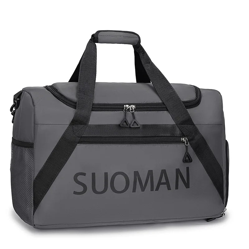 Fitness Handbag Gym Sport Tote Bag Large Capacity Shoulder Portable Luggage Bag Outdoor Travel Storage Women's Crossbody Bag