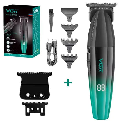 Original VGR 0mm zero Metal Electric Hair Beard Trimmer For Men Body Face Electric Clipper Hair Cutting Rechargeable