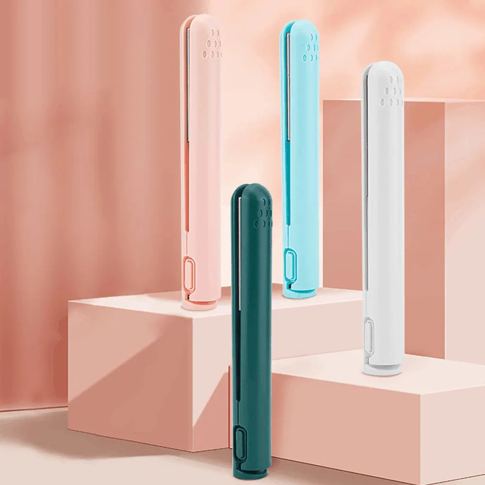 Wireless Hair Straightener For Students,USB Multifunctional Portable Curling Iron,Wireless Hair Straightener for All Hair Types