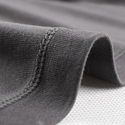 Modal summer round neck tight men's short sleeve V-neck T-shirt solid color vest T-shirt slim-fit sports undershirt